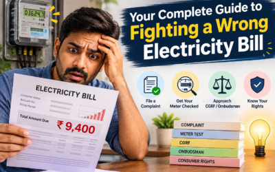 ₹9,400 for a Fridge? Your Complete Guide to Fighting a Wrong Electricity Bill