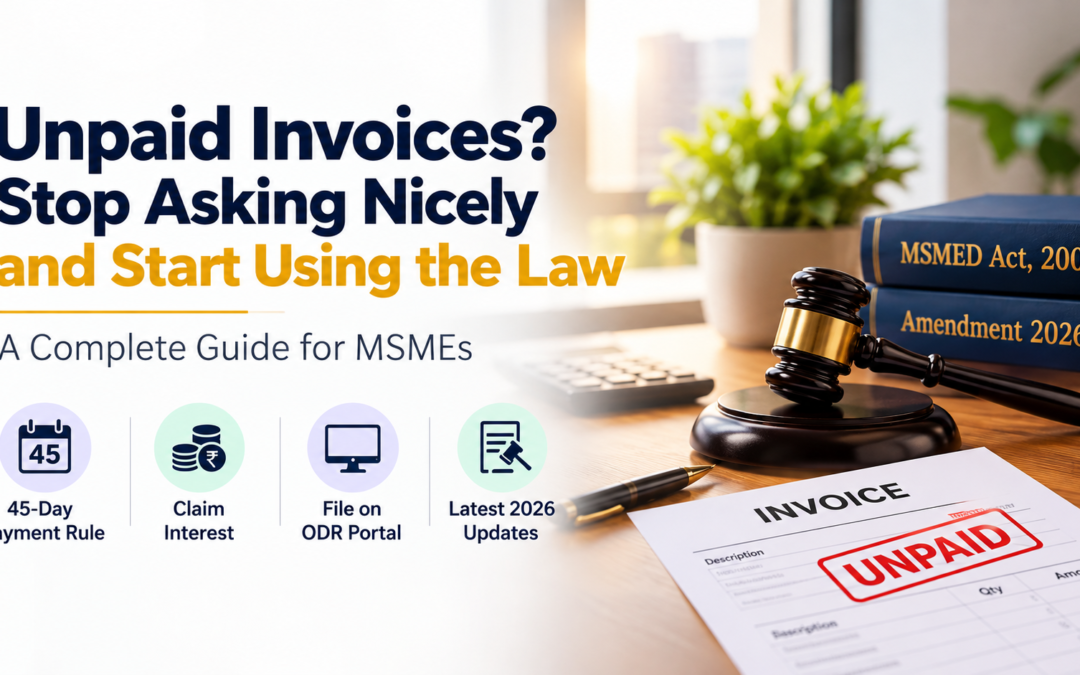 UNPAID INVOICES? STOP ASKING NICELY AND START USING THE LAW