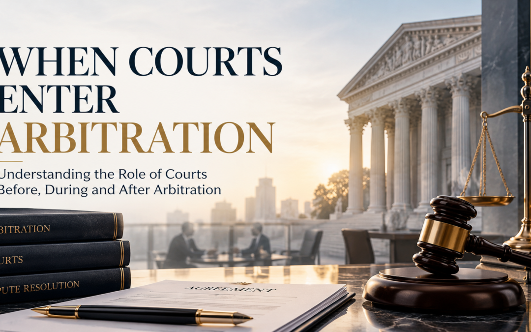 WHEN COURTS ENTER ARBITRATION